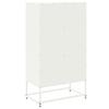 Highboard White 68.5 X 38.5 X 123.5 Cm Steel