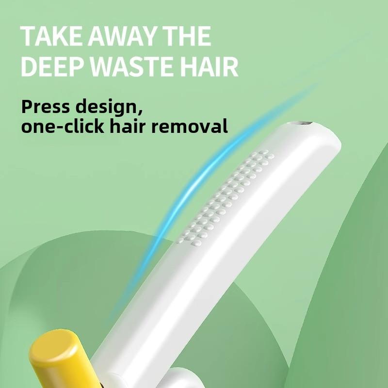 Pet One-click Hair Removal Upgrade Rotatable Row Comb Dog Press Row Comb Cat Beauty Cleaning Cat Supplies