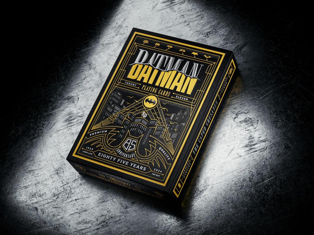 theory11 Batman 85th Anniversary Premium Playing Cards, Poker Size Standard Index
