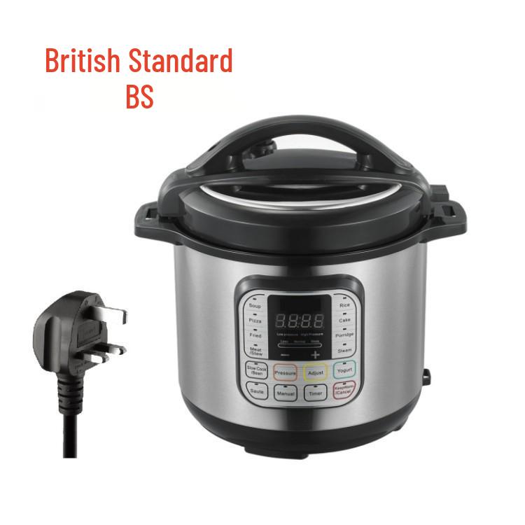Disponibile Pentola a Pressione Elettrica English Electric - 6L, 110V USA, UK, Standard Europei