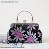 Short Style Handbag Material Kit - Handmade, Multiple Styles, Square Clasp Bag, Includes 20 Needles