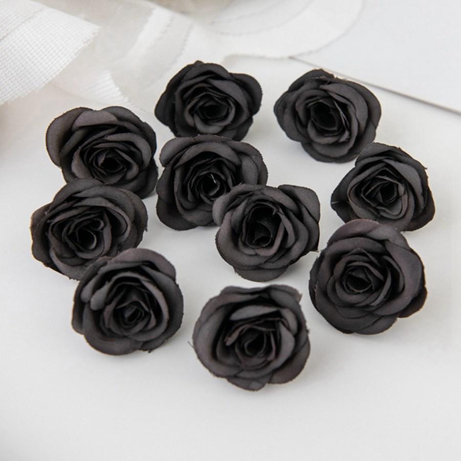 

40/80Pcs Silk Artificial Flower Rose Festival wreath Garden Arch Home Room Wedding Bouquet Festival Party Decoratio DIY gift box 40 pcs