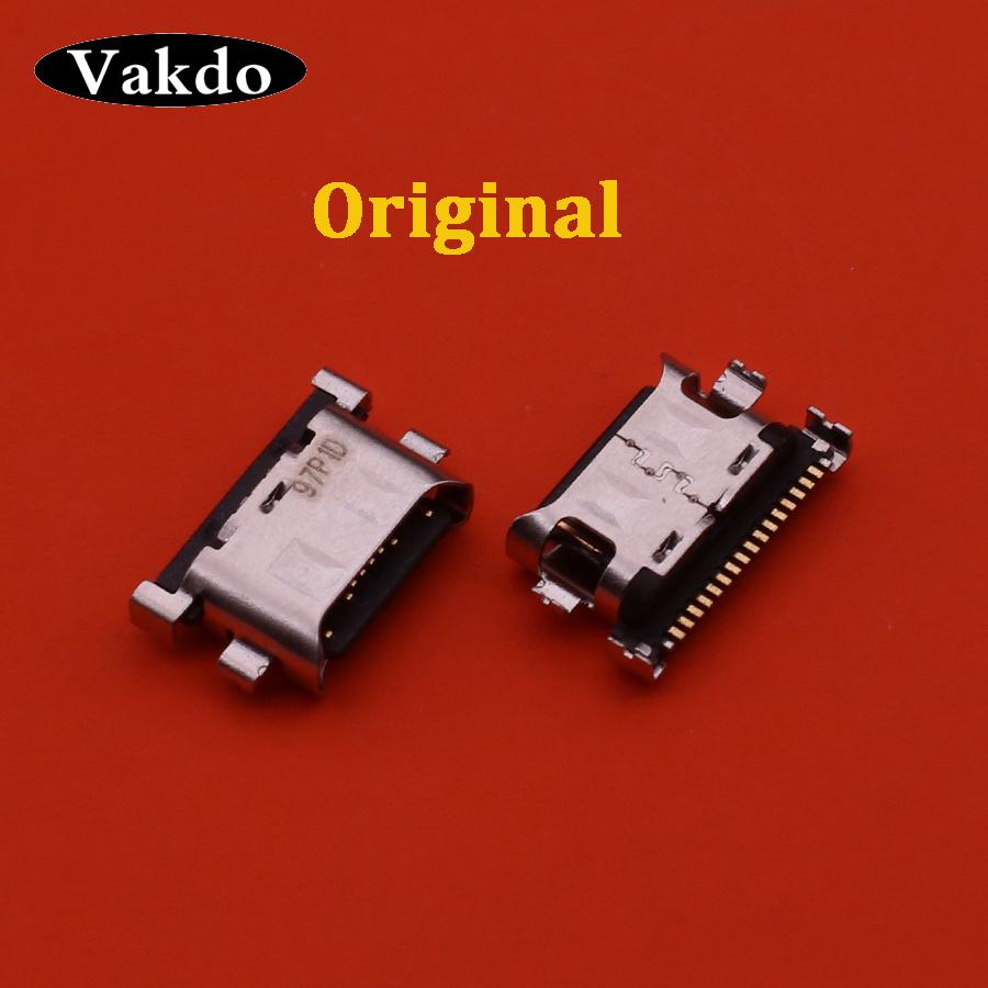 100pcs 18Pin USB Charging For Samsung Galaxy A51 A71 A31 A20 A30 A40 A50 A60 A70 A21S A40S A50S A70S Charger Connector