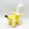 Soft Plush Toy Peeled Banana Stuffed Animals Kawaii Brontosaurus Plush Doll  Gift