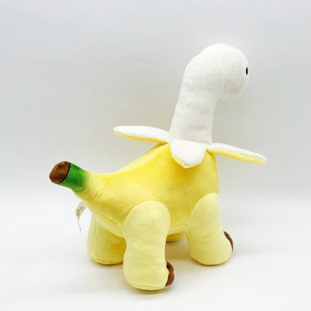 Soft Plush Toy Peeled Banana Stuffed Animals Kawaii Brontosaurus Plush Doll  Gift