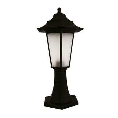 Lampa Ogrodowa Stojąca Czarna E27 40W 43cm IP44 BEGONYA1 Ideus 03079