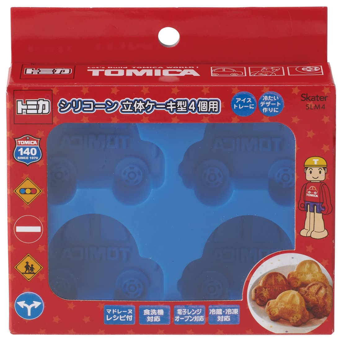 

Силиконовая мини-форма для фигуриста Якияки Мадлен, форма для торта Tomica 21 Takara Tomy SLM4-A