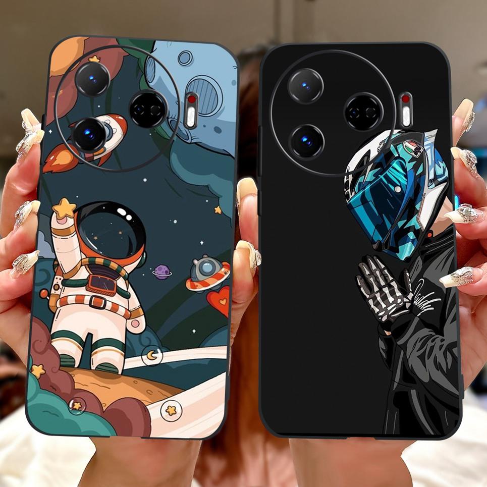 For Tecno Camon 30 4G 5G Camon 30s Pro 30 Premier 30Pro 5G Back Cover Soft Matte Siliocne Phoen Case Cool Style Cartoon Coque