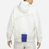 Nike Sportswear Swoosh Big Logo Hooded Woven Jacket Men Jackets White DD5968-133
