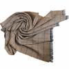 Imitation Cashmere Scarf Shawl Dual-purpose Tassel Thickened Men's Large Scarf Autumn and Winter Plaid Scarf Women's Winter Scarf