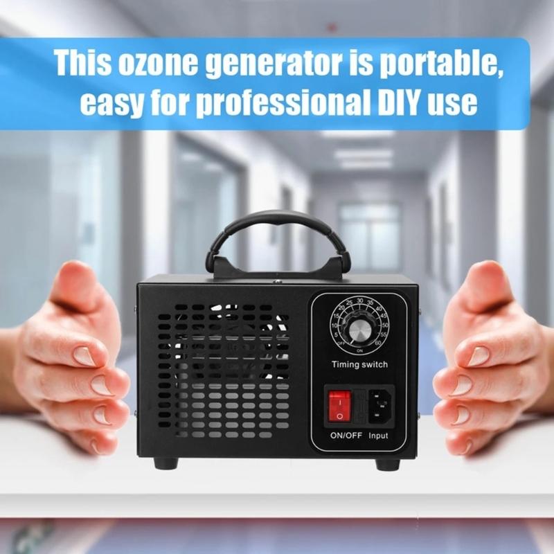 Generator ozonu 28000 mg Przemysłowy oczyszczacz powietrza O3 Dezodorant Generator ozonu o dużej wydajności Usuwanie zapachów