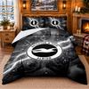 Printed 3Pcs Bedding Set Brighton & Hove Albion Football Pattern Bed Sheet Pillowcase For Bedroom Decor