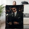 Fleece Blanket Sofa Winter Warm C-Cristiano Ronaldo Knee Bed Camping Flannel Fluffy Soft Blankets King Size Microfiber Bedding