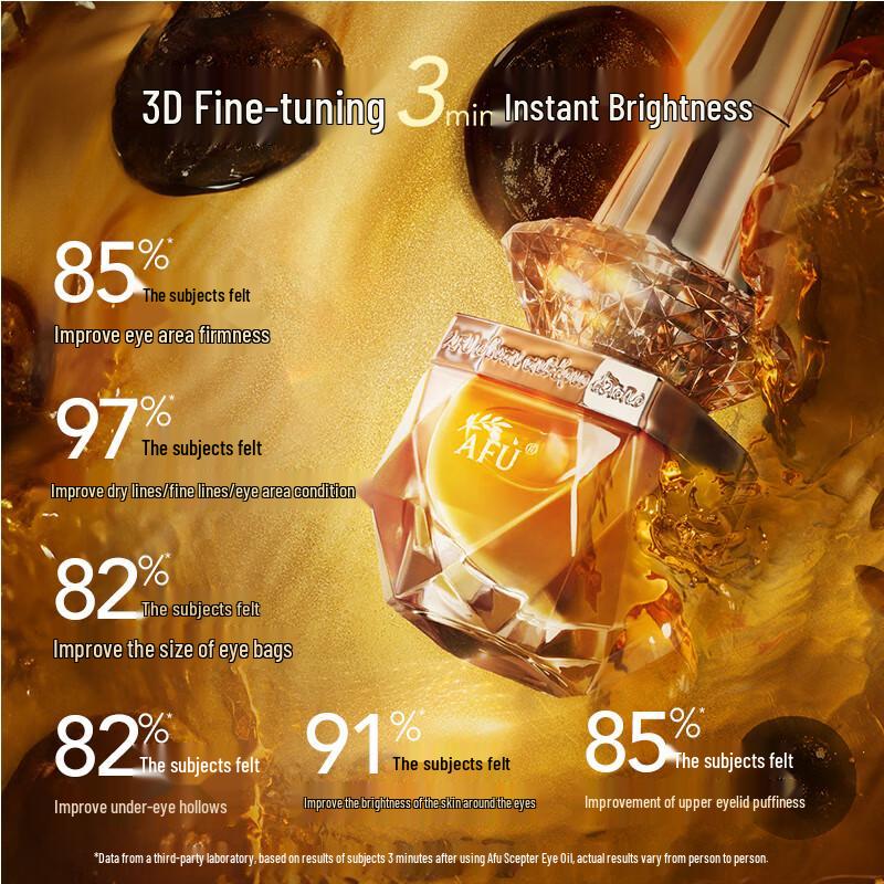 AFU 11-Seed Firming Eye Essence Oil with Integrated Massager