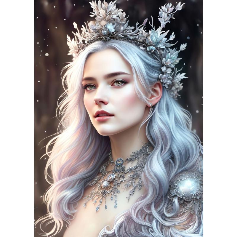 

Северная Европа Мужчина и Женщина Картина Холст Плакат Лесной Эльф Настенные Картины Для Гостиной Спальни Современный Домашний Декор Подарок 21cm×30cm NoFrame