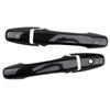 Car Carbon Fiber Style Exterior Door Handle Moulding Covers Trims Fit For Honda Civic Coupe 2 Door 2006 2007 2008 2009 2010 2011