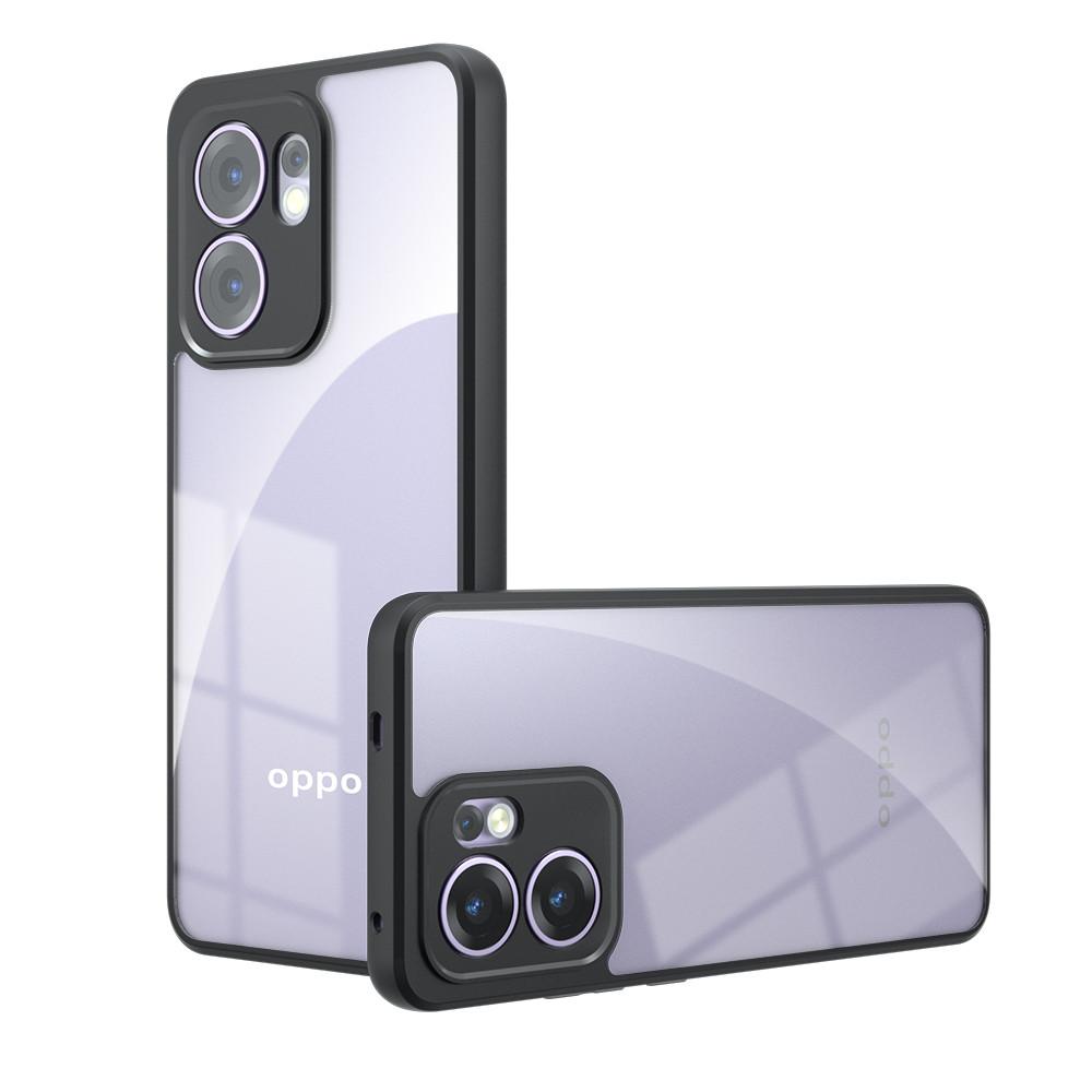 Reno13F Luxury Armor Matte Phone Case For OPPO Reno 13 12 11 Reno 13 12 11 Pro 13F 12F 11F Clear Acrylic Shockproof Back Cover