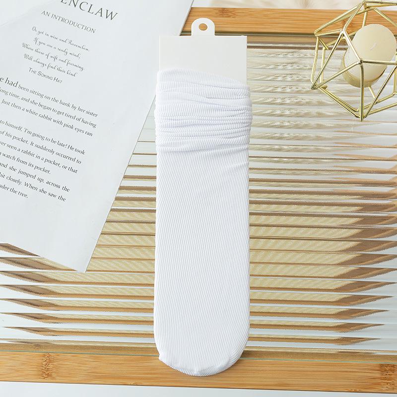 

2023 Cute Japanese-Style Knee-High Calf Socks for Women - Preppy Spring/Summer Student Baseball Sports Legwear One Size