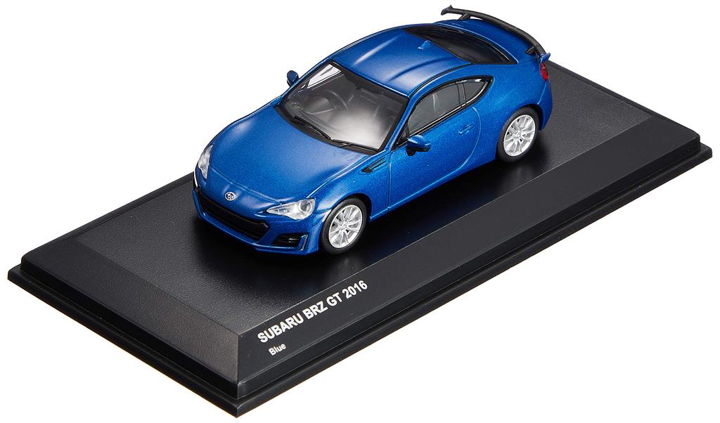 Kyosho Original 1/64 Scale Subaru BRZ GT 2016 Blue Finished Product
