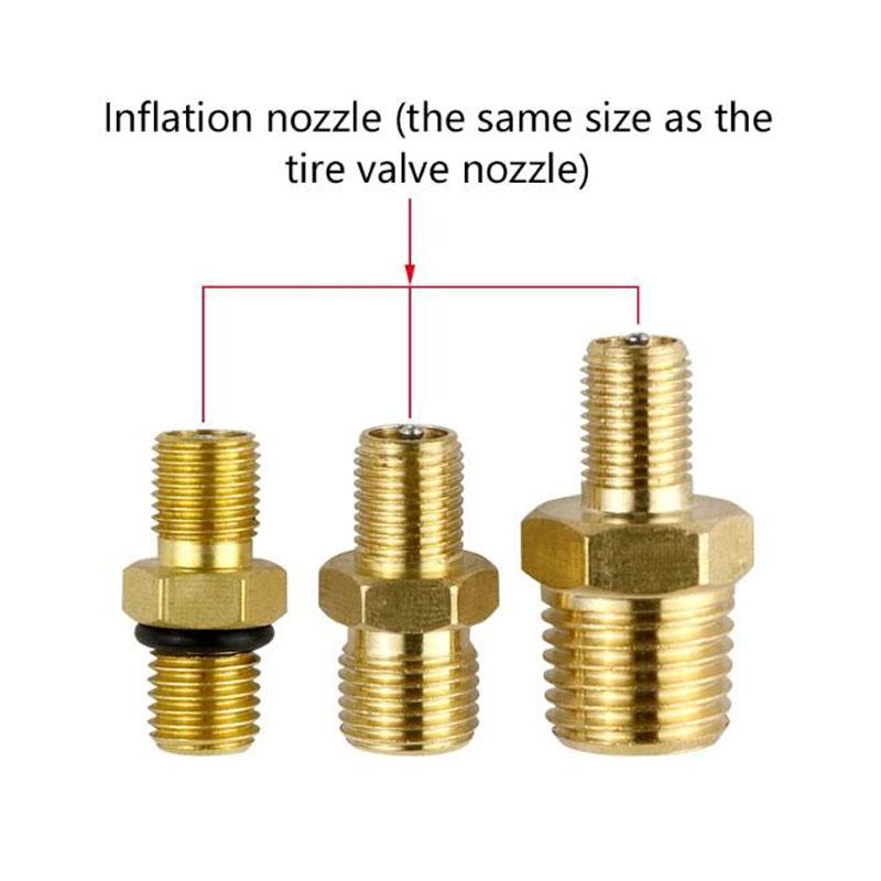 Copper Valve Cap 1/8 1/4 NPT M8*1 Brass Fitting Cap Used Valve Cores of Car Motorcycle and Bicycle Tires Durable Air Valve