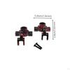 2 Pieces RC Steering Knuckles with Screws Easy To Install Part Anodized