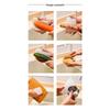 Multifunctional Vegetables Wash The Brush Flexible Kitchen Hygiene Cleaning Brush Fruit Cleaning Brush