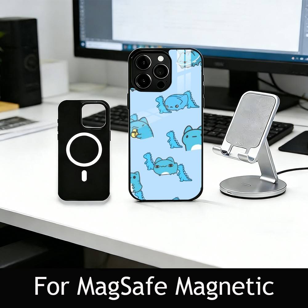 C-Capoo Kawaii B-Bugcat Phone Case For iPhone17,16,15,14,13,12,11 Plus,Pro Magnetic with Magsafe Wireless Charging