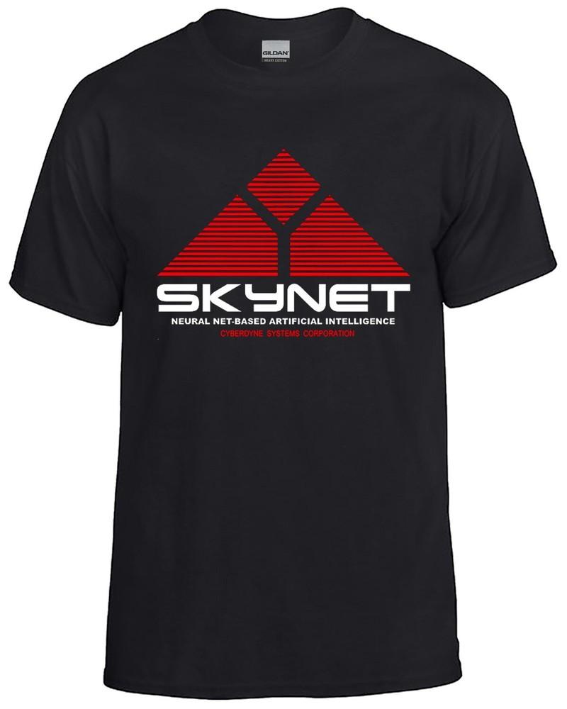 SkyNet Cyberdyne Systems Inspired by Terminator COTTON TShirt S TO 5XL Top Tee 2XL