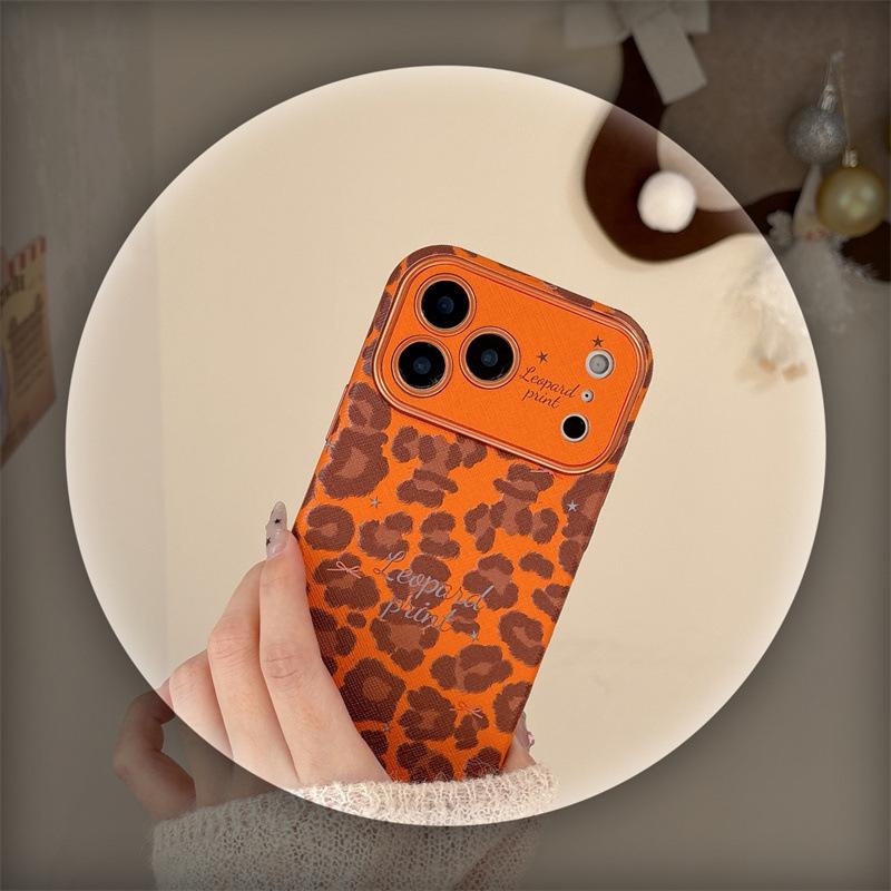 

High-End Luxury Star Leopard Print Case for iPhone 17, 16 Pro Max, 15, 14 17