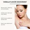 Vanilla Body Fragrance Bar - Natural Deodorant with Long-Lasting Floral Scent, Soothes Sensitive Skin, 40g