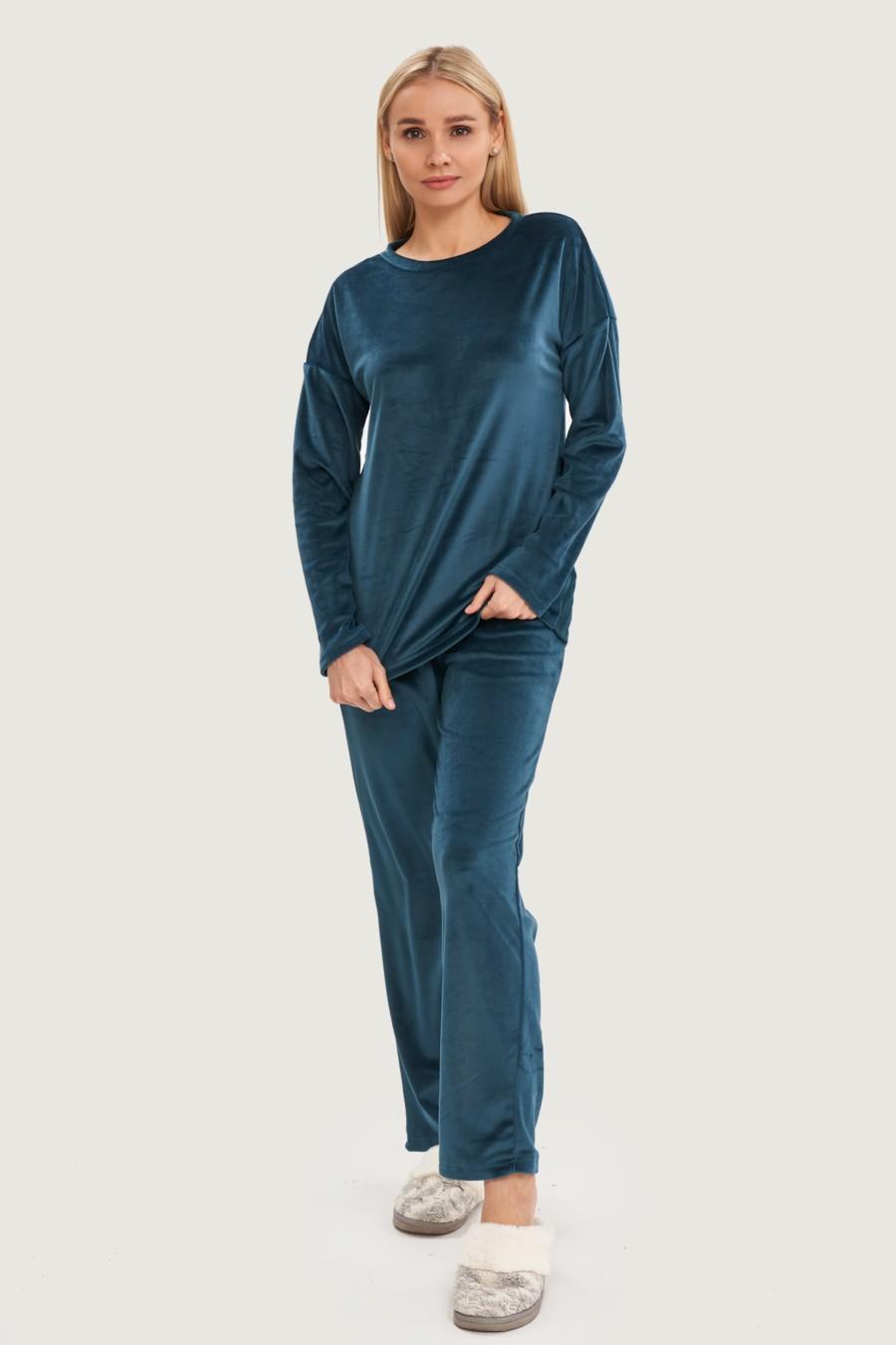 

комплект: джемпер та штани Lormar (81736) 42(S) бірюзовий