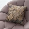 Bohemian Geometric Tribal Throw Pillow Covers Pattern Cushion Cover Suitable For Sofa Bedroom Car Pillow Cover