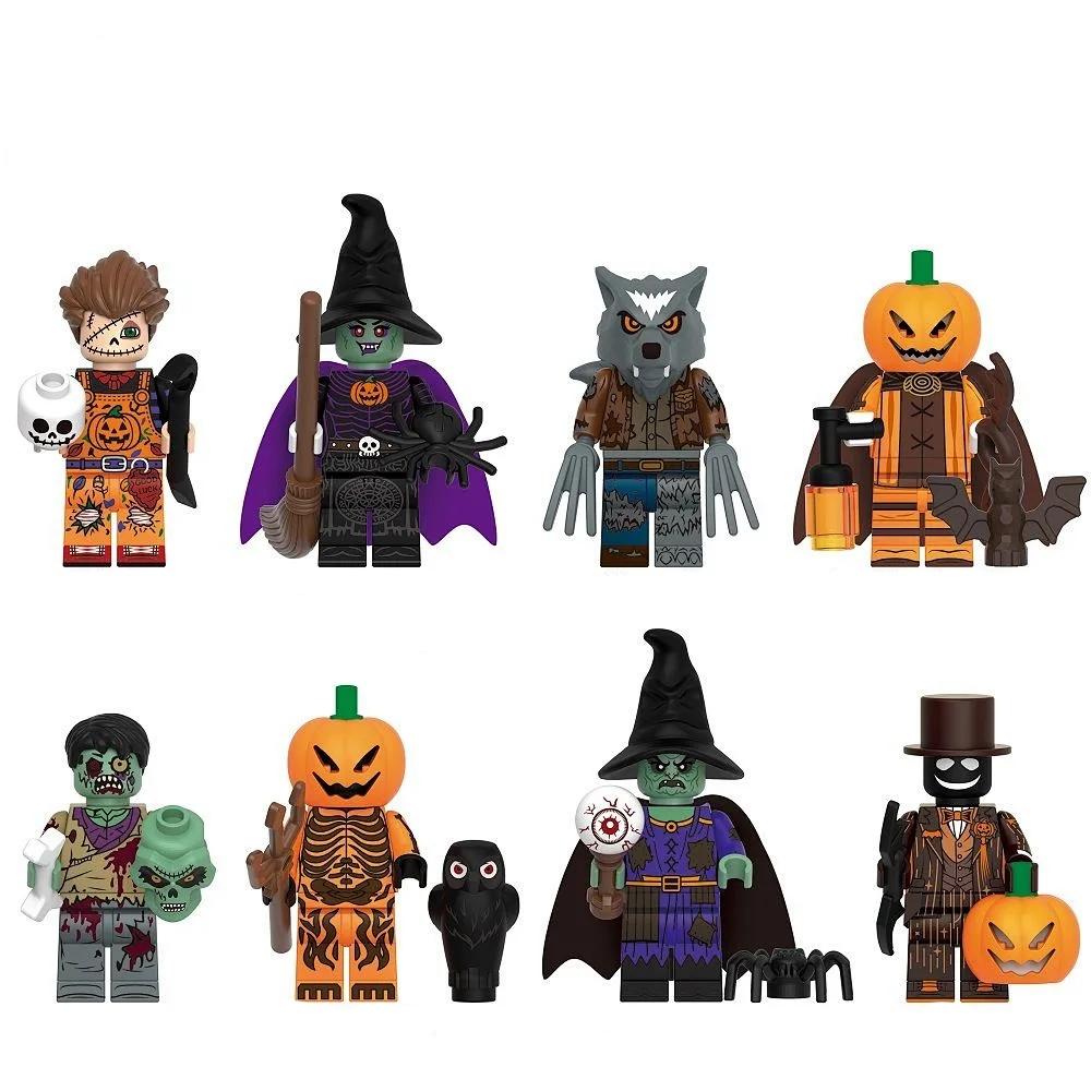 Collection Halloween Boy Building Block Toys