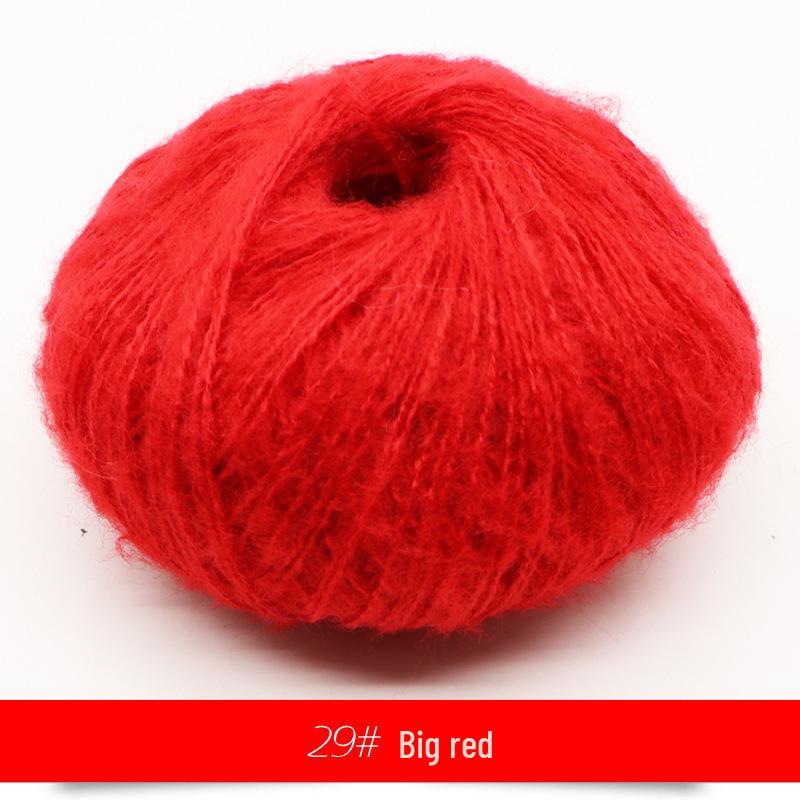 Mohair Baby Sweater, Scarf, Shawl, Matching Set - Fine Wool Crochet Kit