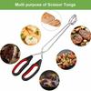 Stainless Steel Bbq Tongs With Multifunction Food Clamps For Outdoor Grilling And Baking