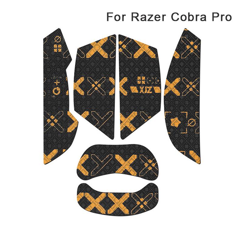 1 Set Mouse Grip Tape Sticker Non Slip Suck Sweat For Razer Pro Version Gaming Mouse Anti-Slip Sticker Mouse Accessories