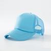 Custom Hat with Logo Printing Polyester Mesh Trucker Hat Adjustable Dad DIY Logo Baseball Cap for Men Women