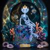 Lightweight Sturdy Material 3D Printed Mermaid Skeleton Movable Bone Figure  Party Layout
