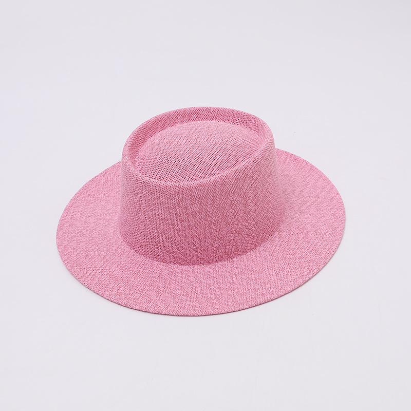 

2026 flat top sun hat Delicate weaving Straw Hat woman straw hat summer Straw hats sun hats Women UV Protection hat seaside hat M 56-58