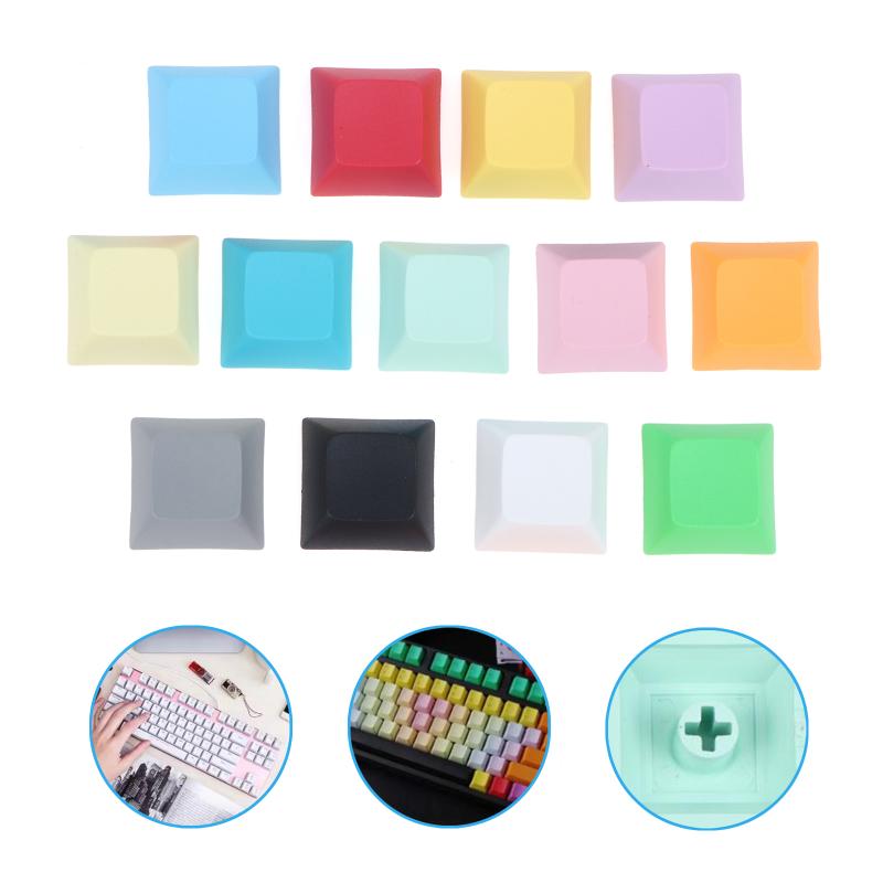 10ks DIY DSA 1U Klávesa Pro Klávesnici s MX Spínači Vícebarevná Silná Odolná PBT DSA Výška Klávesy