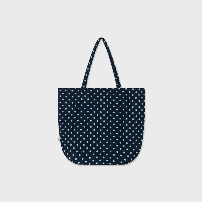 Graphic Dot Eco Bag (Navy)
