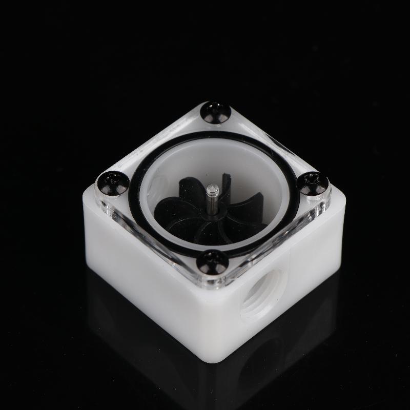 G1/4 Thread Water Cooling Flow Meter 2 Way Design Water Meter Indicator Bi Directional Meter Water Cooling System