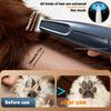 New LED/UV Light Dog Paw Trimmer Fully Waterproof Pet Hair Trimmer with LED Anti Misoperation Display Screen Dog and Cat Trimmer