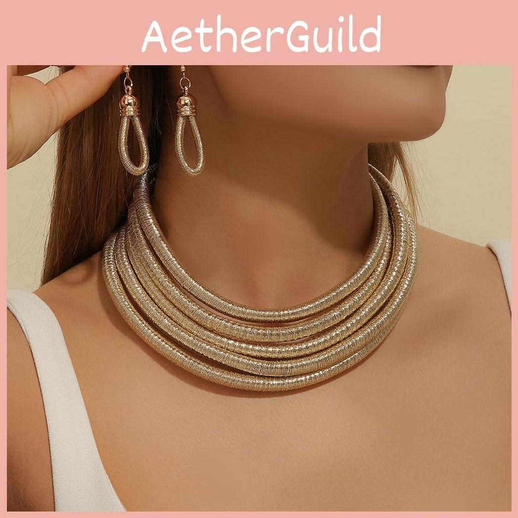 Inspired Jewelry Cosmic Collection With Layered Cotton Thread Neck Chain And Star Designs For Teens