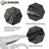 LINGQI RACING Water Transfer Carbon Fiber Left Right Mud Guard Rear Side Fender Baffle For Light Bee X S Electric Bike Motocross