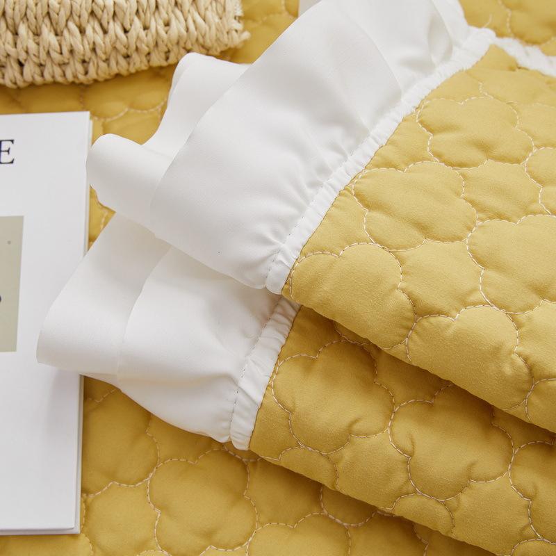 Universelles Sofakissen aus Stoff, rutschfest, verdicktes Scrub-Sofa-Handtuchkissen, modernes, schlichtes gestepptes Kissen, Rückenlehnenbezug