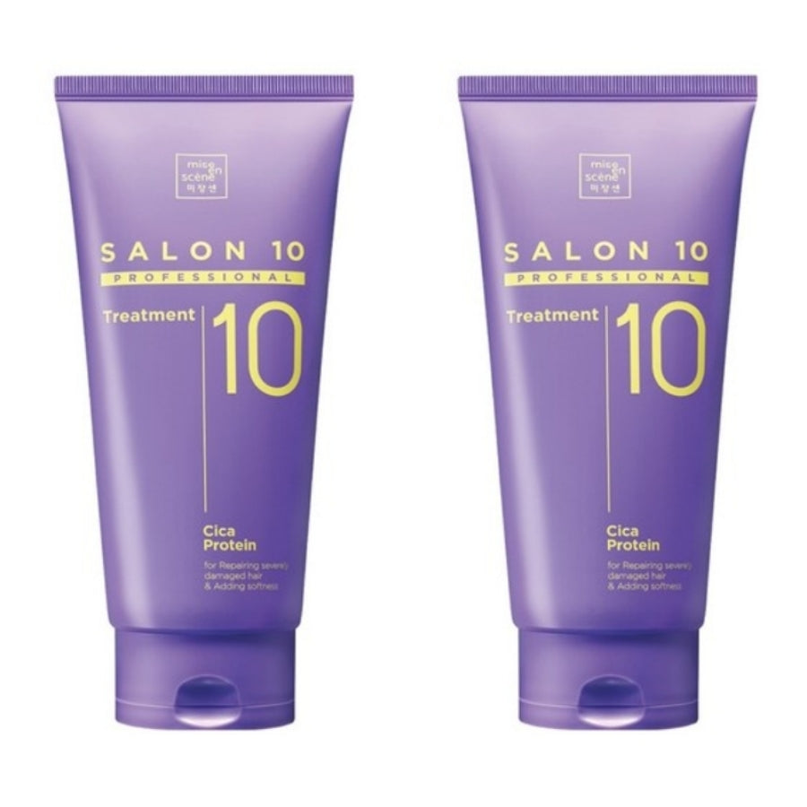 Mise En Scene Salon 10 Professional Cica Protein Hair Treatment 280ml*1Pc/2Pcs