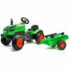 Falk X-Tractor Pedal Tractor Opening Hood Green