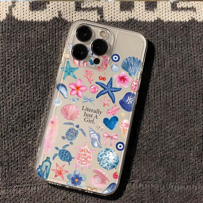 Summer Marine Seafood Phone Case For Samsung Galaxy S26 S23 S24 S22 S25 Ultra Plus Cover For Galaxy S25+ S24+ S23+ S26+ Fundas