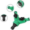 Live Connection Three-way with Switch Valve Shunt Water Separator Garden Irrigation Washing Machine Faucet Quick Plastic Adapter